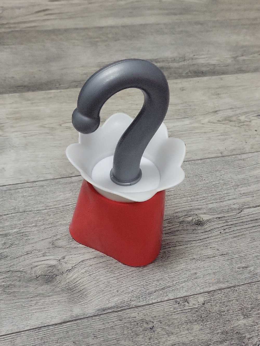 Novelty Red & White Hooked Costume Piece